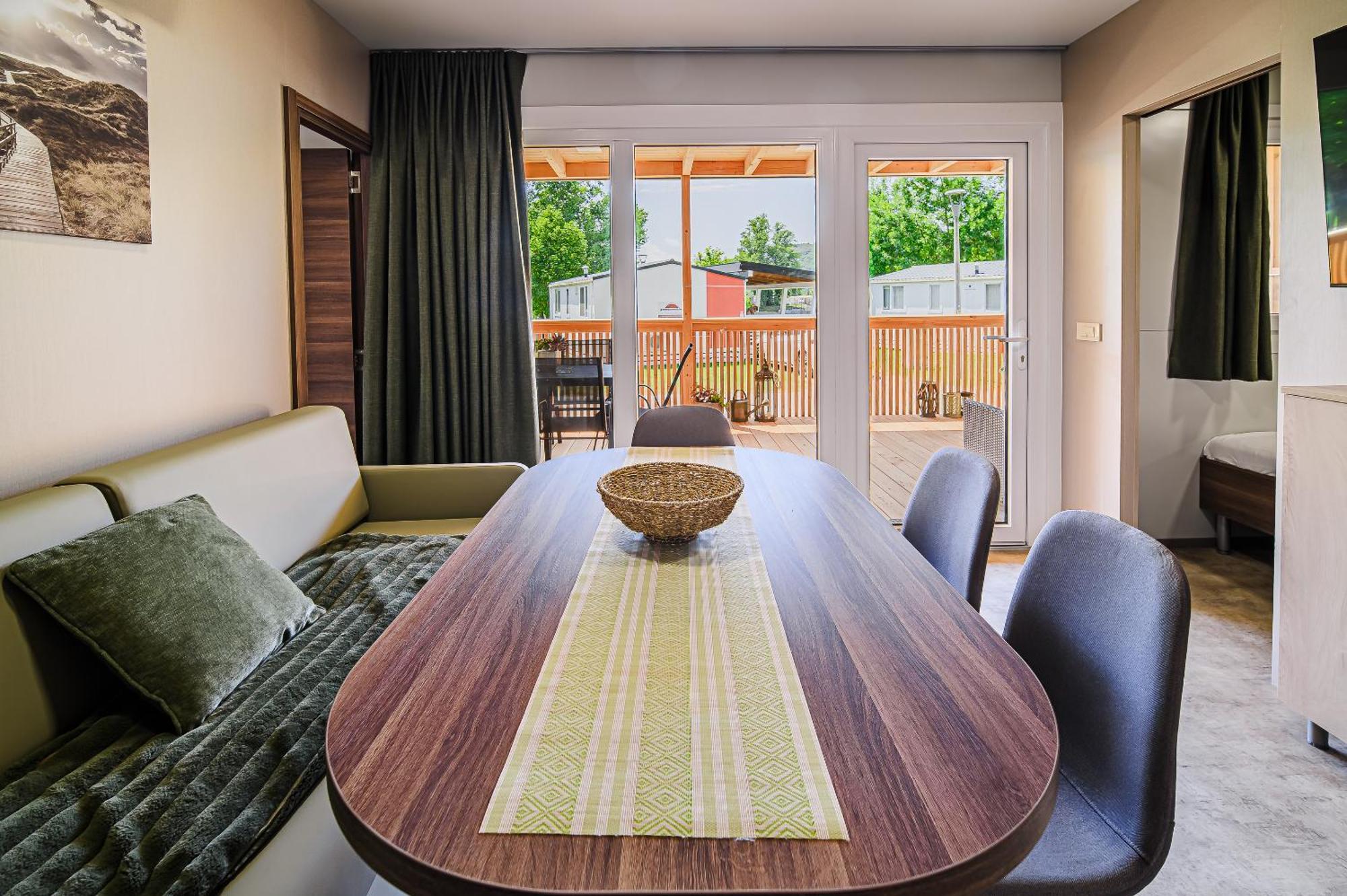 Premium Mobile Homes With Thermal Riviera Tickets Чатеж-об-Сави Экстерьер фото