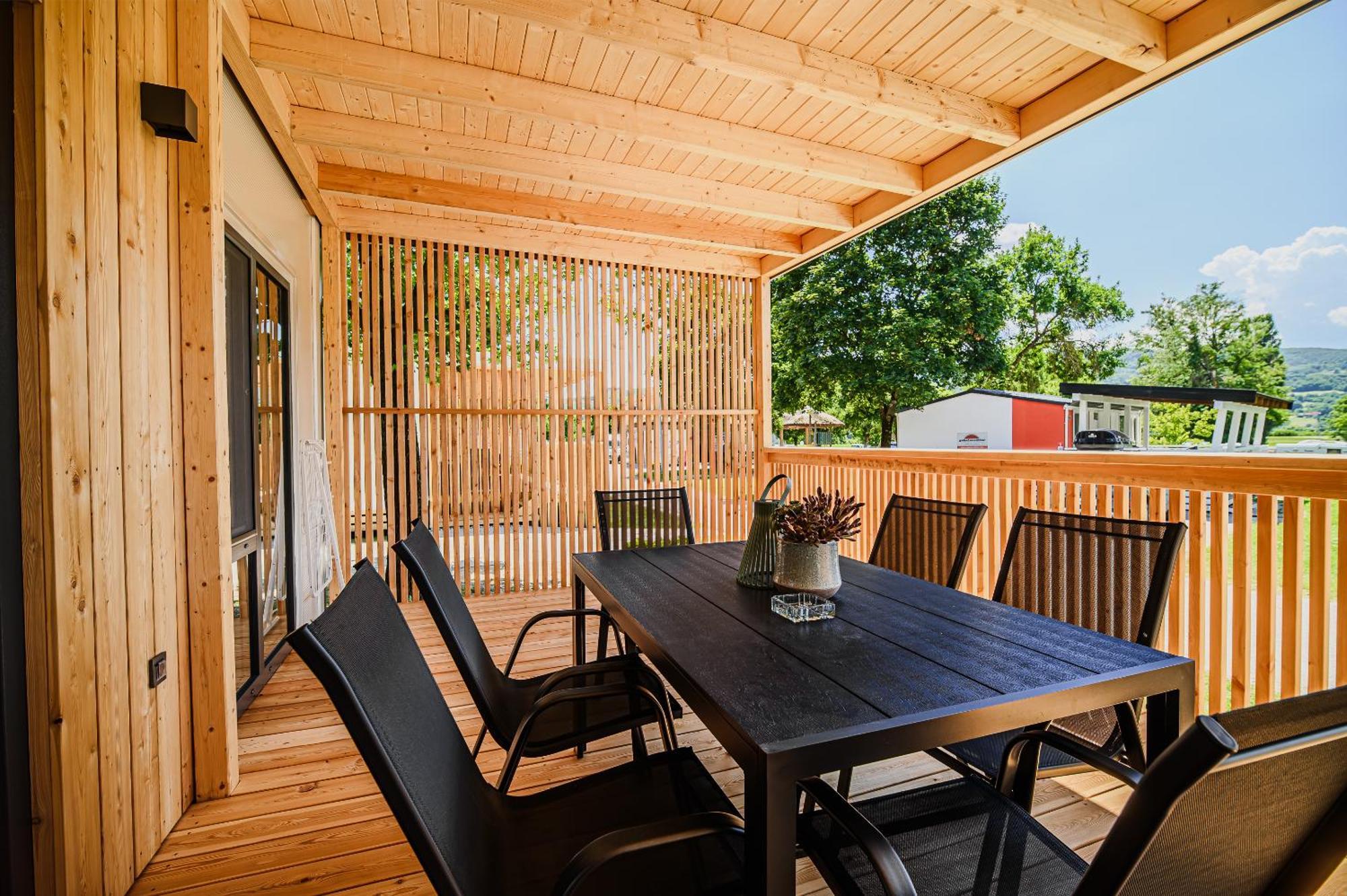 Premium Mobile Homes With Thermal Riviera Tickets Чатеж-об-Сави Экстерьер фото