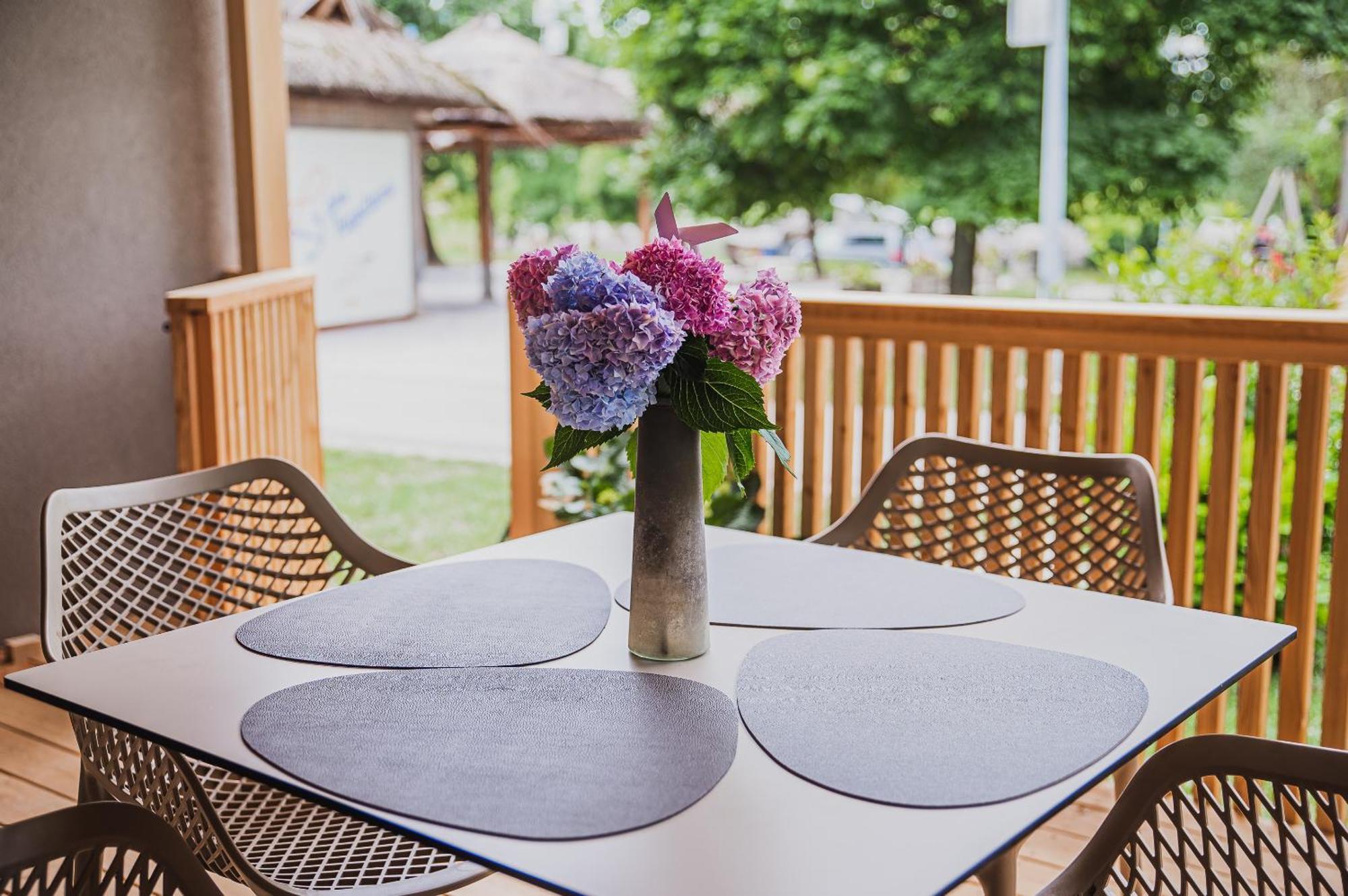 Premium Mobile Homes With Thermal Riviera Tickets Чатеж-об-Сави Экстерьер фото